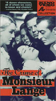 Cover van Le Crime de Monsieur Lange
