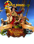 Cover van Piet Piraat en het vliegende schip