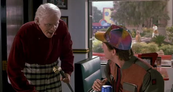 Biff Tannen & Marty McFly Jr