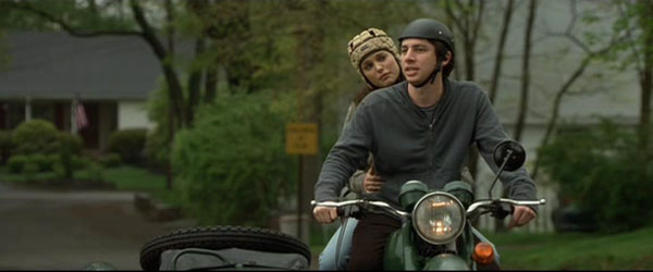 Sam & Andrew on the motorbike