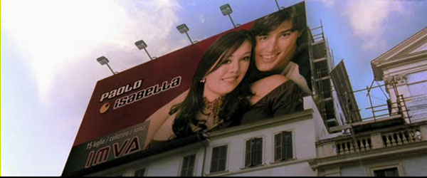 Billboard of Isabella & Paolo