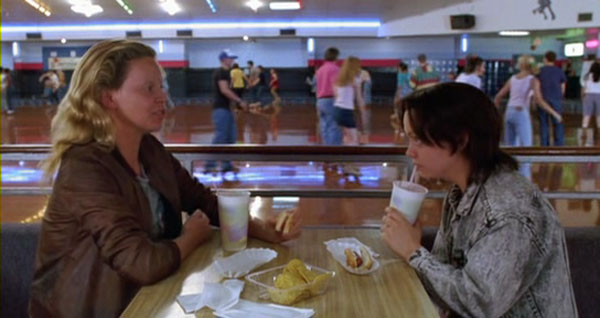 Aileen & Selby at the roller skating joint