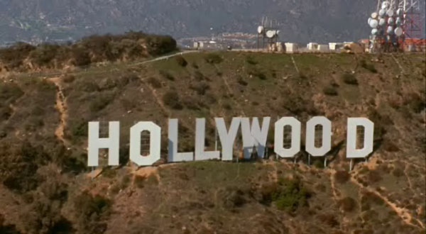 The famous sign &quote;Hollywood&quote;