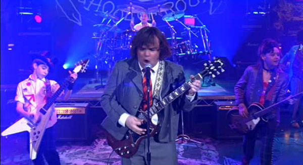 <i>School of Rock</i> performing