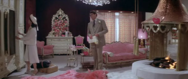 Pink honeymoon suite