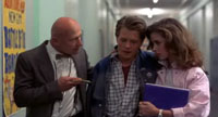 Mr. Strickland, Marty McFly & Jennifer Parker