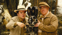 Filming on the island