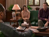 Frank and his wife at therapist Greg Alan Williams