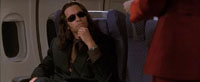 Simon Templar on the plane
