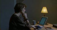 Sarah Morton at work