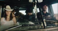 Friends in the van
